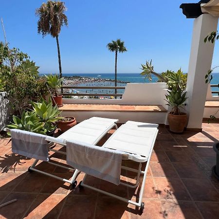Playa Cristo Amazing Beach Terrace Appartment Estepona Buitenkant foto
