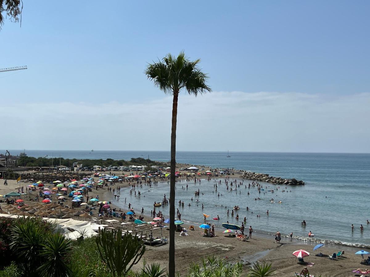 Playa Cristo Amazing Beach Terrace Appartment Estepona Buitenkant foto