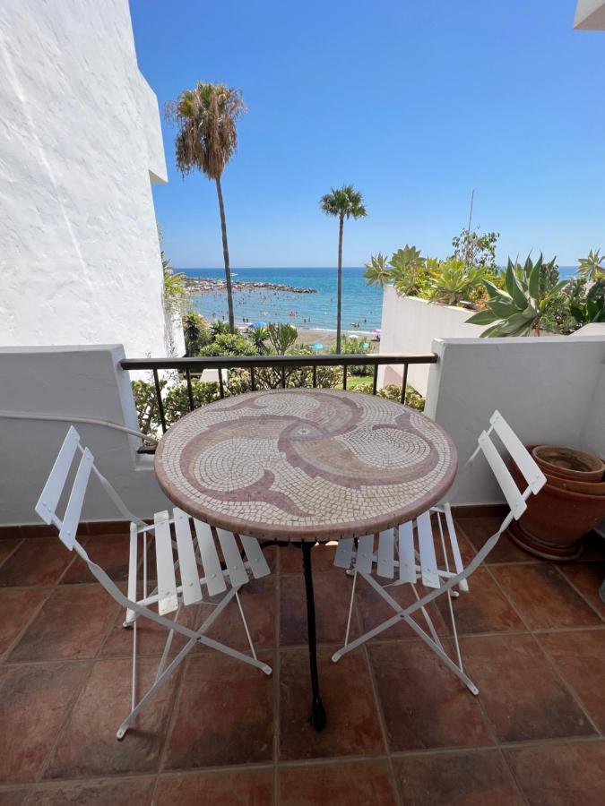 Playa Cristo Amazing Beach Terrace Appartment Estepona Buitenkant foto